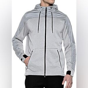 Under Armour Men's UA Coldgear Swacket Hoodie Steel Grey Size Large